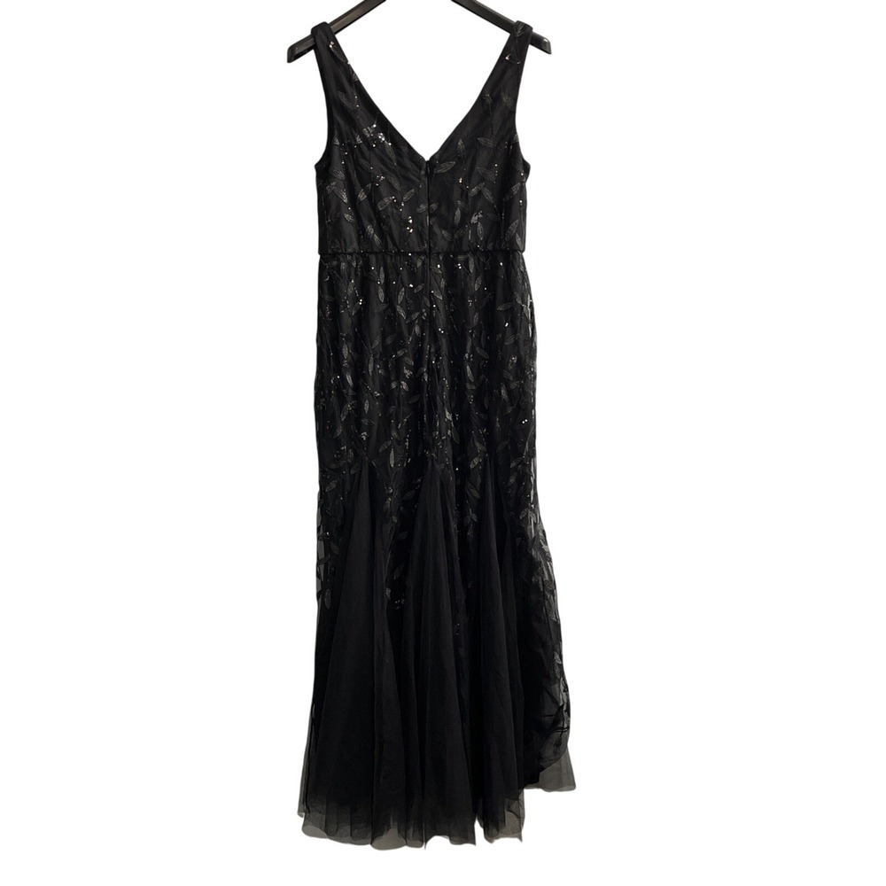 Ever Pretty Dress Womens 3XL Black Sequin Sheer Mesh Overlay Maxi Event Fairy - Picture 2 of 14